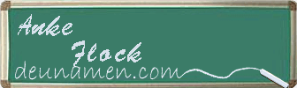 Anke Flock Visitenkarte